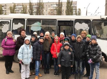 До нас завітали дітлахи зі Змїївської середньої школи №2